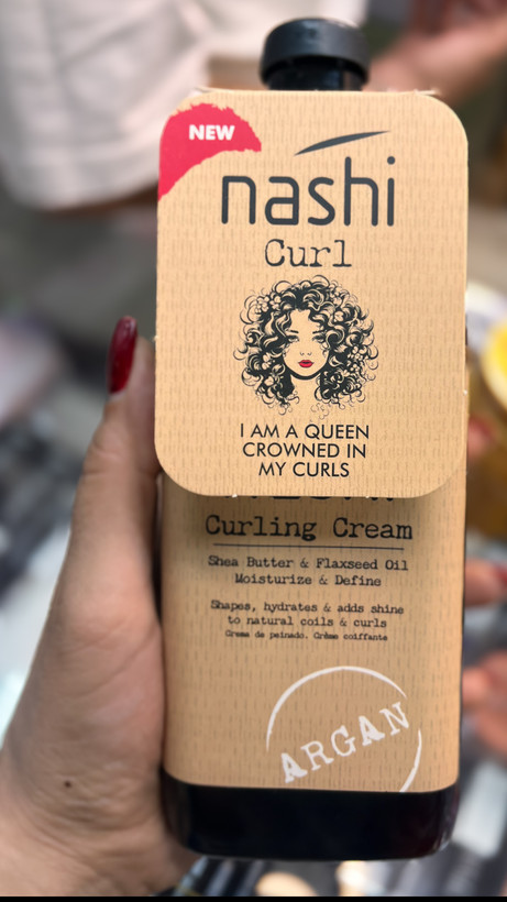 کرم مو فر نشی آرگان مدل Curling Cream حجم ۵۰۰ میل